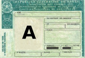 Carteira de Habilitação A