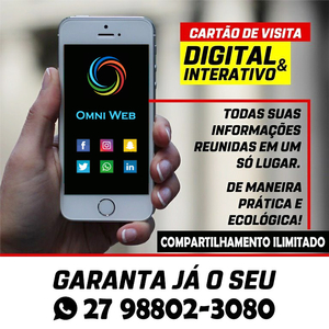 Cartão de Visita Interativo