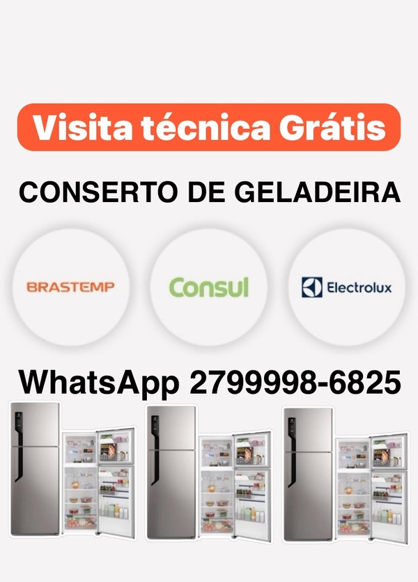 Conserto de Geladeiras Freezer Maquina de Lavar Roupas