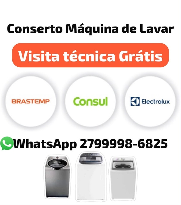 Manutenção Máquina de Lavar Roupas Geladeiras Freezer Refrigeração