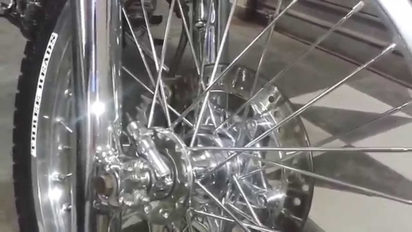 Raio Duplo Cromado para Moto