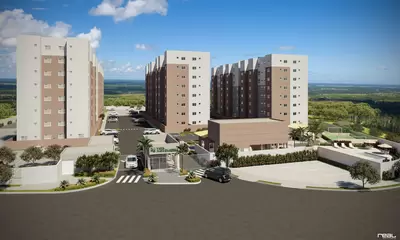 Apartamento em Porto Canoa com entrada parcelada