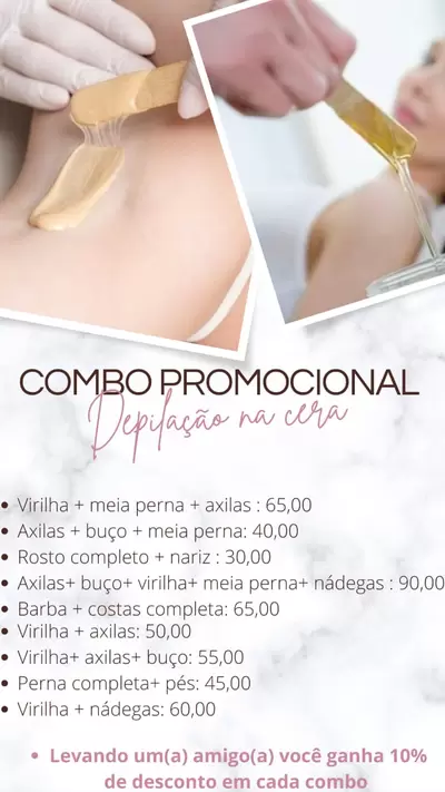 Depilação na Cera