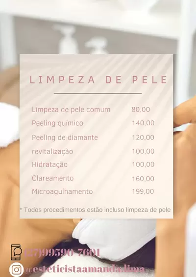 Limpeza de Pele