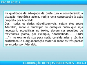 Elaboração de Peças Processuais por Advogado