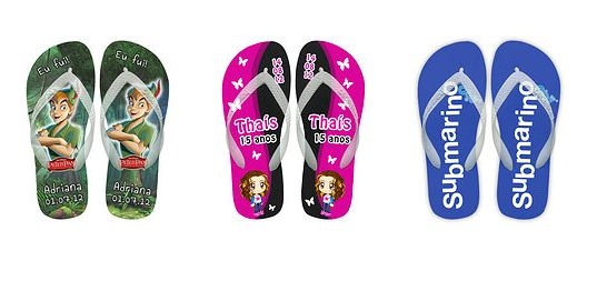 Chinelos Personalizados