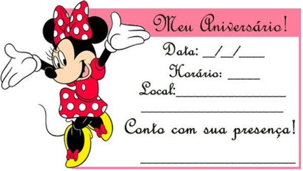 Convites para Aniversários
