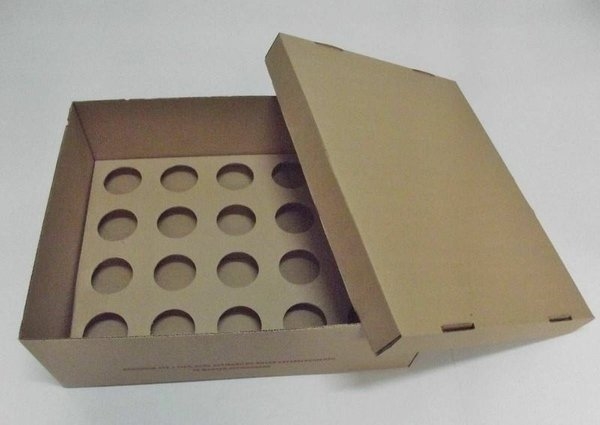 Caixa de Papelão para Cupcake