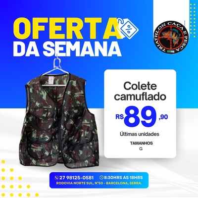 Colete Camuflado