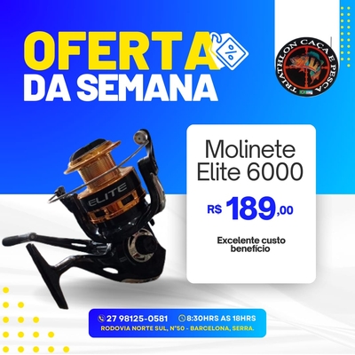 Molinete Elite 6000