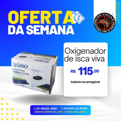 Oxigenador de Isca Viva