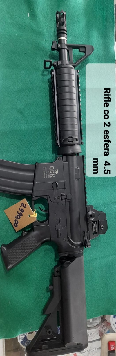 Rifle co 2 esfera 4.5 mm