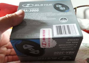 Alarme automotivo HBuster HBA-3000