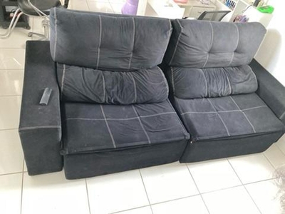 Sofá retrátil 4 lugares 